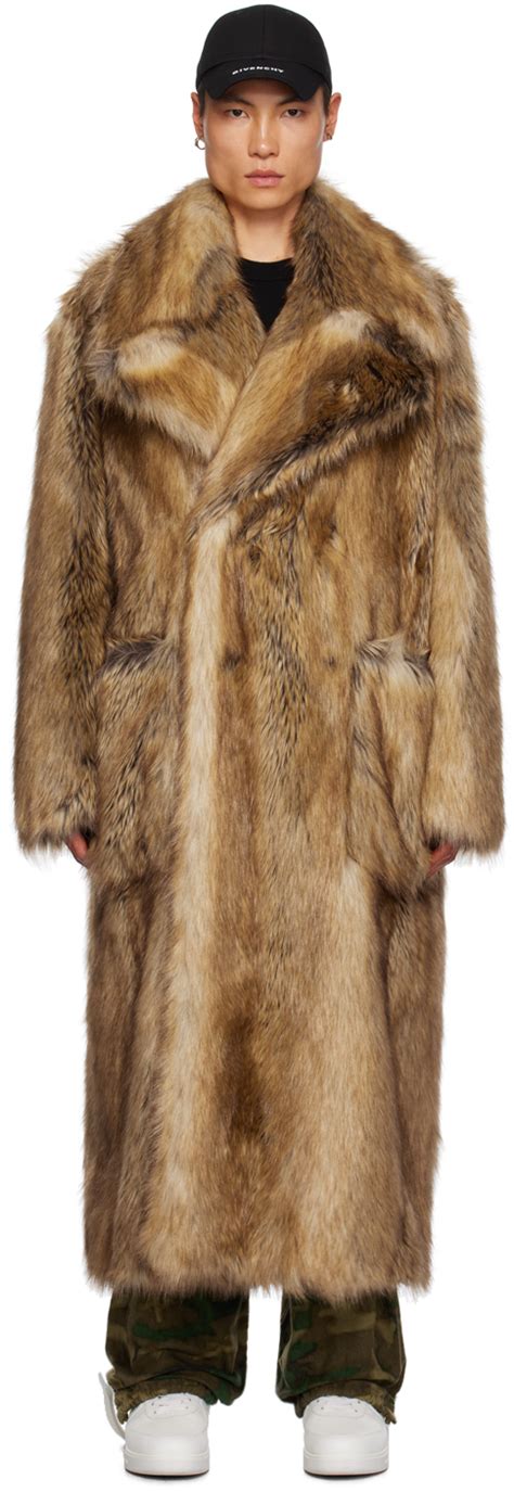 givenchy mens fur coat|Givenchy coats for women.